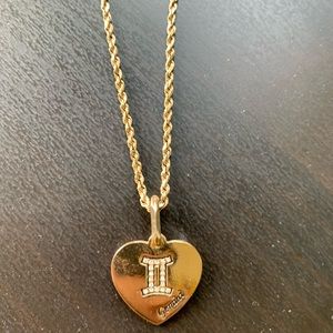 Juicy couture reversible necklace